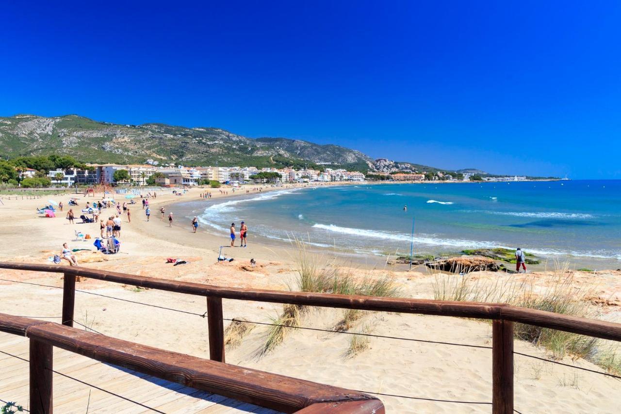 Apartamento Con Piscina En Una Preciosa Playa Alcossebre Exteriör bild