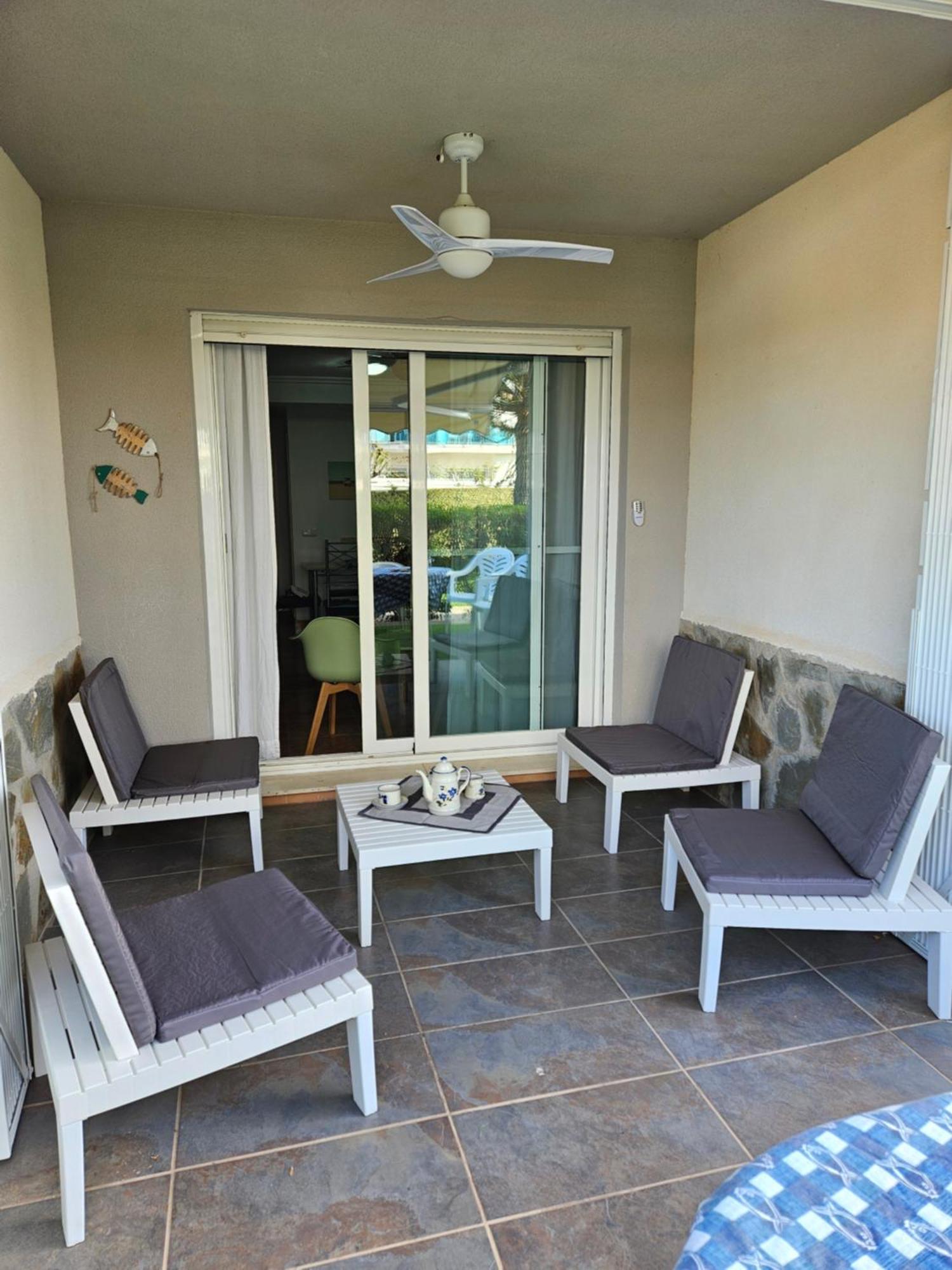 Apartamento Con Piscina En Una Preciosa Playa Alcossebre Exteriör bild